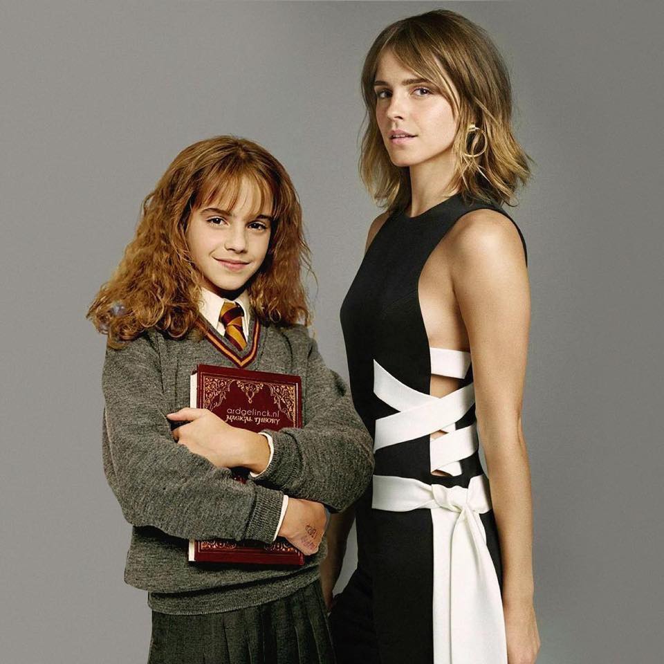 Emma Watson - Emma Watson, Hollywood, Before, After, Before and After | CellarDoor's Blog
